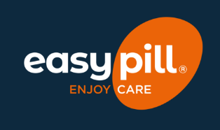 EasyPill enjoy care color logo