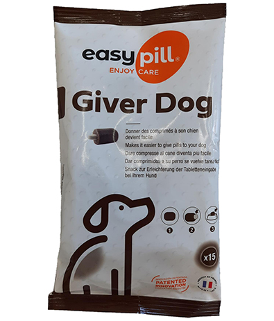 EasyPill Giver dog sachet